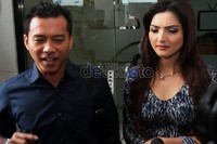 Pada Rabu (14/3/2012), Anang dan Ashanty hadir di Studio RCTI, Kebon Jeruk, Jakarta Barat. Gus Mun/detikcom.