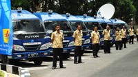 Mobil Konmuter diluncurkan di Kantor PLN Distribusi Jateng & DIY, Semarang, Rabu (14/3). Agus Trimukti /Humas PLN.