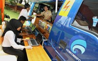 PLN Distribusi Jateng & DIY yang bersenergi dengan Kementrian Kominfo menyediakan 128 unit mobil Konmuter di wilayah kerjanya dalam rangka meningkatkan Integritas Layanan Publik (ILP). Agus Trimukti /Humas PLN.