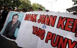 Pendukung John Kei Geruduk Mabes Polri