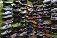 Berbagai model sepatu olahraga (Sastri/ detikTravel) Berbagai model sepatu olahraga (Sastri/ detikTravel)