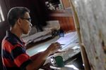 Warga Jepang Belajar Membatik