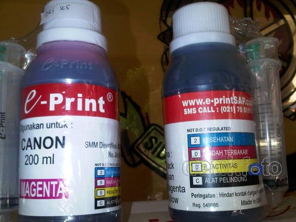 Sindikat Pemalsu Tinta Printer Dibekuk