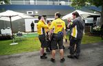 Paddock yang Sibuk