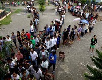 Seorang relawan pemantau pemilu, Michael Malay, mengatakan, suasana tenang terlihat di sejumlah sudut ibukota Timor Leste, Dili, ketika para pemilik suara mendatangi tempat pemungutan suara di sejumlah distrik.