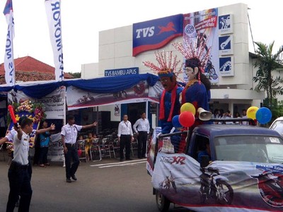 TVS Resmikan Dealer Bambu Apus