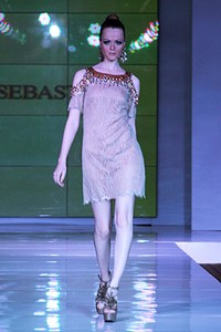 Sebastian Gunawan Sebastians. Plaza Indonesia Fashion Week SS 2012 at Plaza Indonesia. Jakarta. [Foto: Mohammad Abduh/Wolipop]