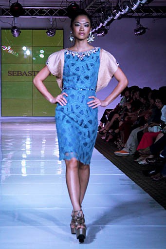 Sebastian Gunawan Sebastians. Plaza Indonesia Fashion Week SS 2012 at Plaza Indonesia. Jakarta. [Foto: Mohammad Abduh/Wolipop]
