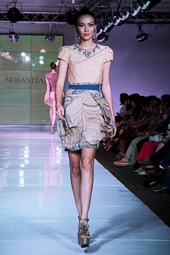 Sebastian Gunawan Sebastians. Plaza Indonesia Fashion Week SS 2012 at Plaza Indonesia. Jakarta. [Foto: Mohammad Abduh/Wolipop]