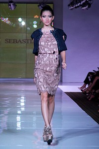 Sebastian Gunawan Sebastians. Plaza Indonesia Fashion Week SS 2012 at Plaza Indonesia. Jakarta. [Foto: Mohammad Abduh/Wolipop]