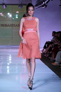 Sebastian Gunawan Sebastians. Plaza Indonesia Fashion Week SS 2012 at Plaza Indonesia. Jakarta. [Foto: Mohammad Abduh/Wolipop]