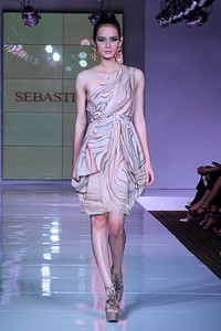 Sebastian Gunawan Sebastians. Plaza Indonesia Fashion Week SS 2012 at Plaza Indonesia. Jakarta. [Foto: Mohammad Abduh/Wolipop]