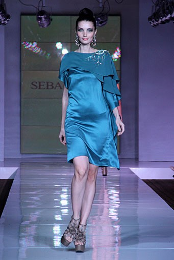 Sebastian Gunawan Sebastians. Plaza Indonesia Fashion Week SS 2012 at Plaza Indonesia. Jakarta. [Foto: Mohammad Abduh/Wolipop]