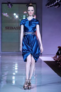 Sebastian Gunawan Sebastians. Plaza Indonesia Fashion Week SS 2012 at Plaza Indonesia. Jakarta. [Foto: Mohammad Abduh/Wolipop]