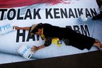 Massa Tidak Surut Demo Istana Jakarta