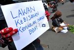 Kampanye Tolak BBM Naik Merambah ke Terminal