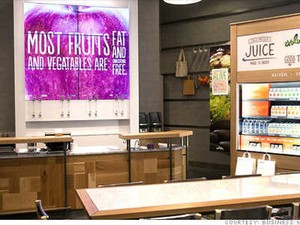Evolution Fresh, Outlet Pertama Starbucks Menjual Jus Segar