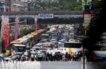 Demo Buruh, Sudirman-Thamrin Macet Total