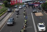 Demo Buruh, Sudirman-Thamrin Macet Total