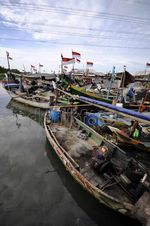 Angin Kencang Nelayan Takut Melaut