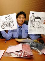 Ini Dia Sketsa Penembak Mati Kameramen TVRI