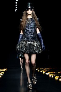 Roberto Cavalli, Fall/Winter 2012. Milan Fashion Week 2012. [Photo by Vittorio Zunino Celotto/Getty Images]