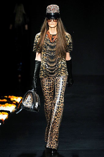 Roberto Cavalli, Fall/Winter 2012. Milan Fashion Week 2012. [Photo by Vittorio Zunino Celotto/Getty Images]
