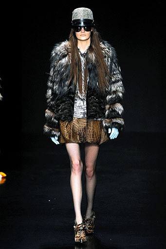 Roberto Cavalli, Fall/Winter 2012. Milan Fashion Week 2012. [Photo by Vittorio Zunino Celotto/Getty Images]