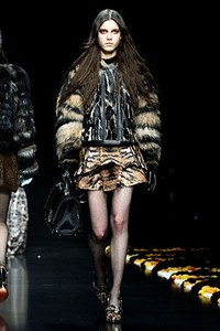 Roberto Cavalli, Fall/Winter 2012. Milan Fashion Week 2012. [Photo by Vittorio Zunino Celotto/Getty Images]