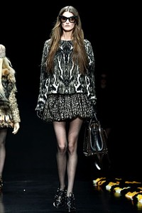 Roberto Cavalli, Fall/Winter 2012. Milan Fashion Week 2012. [Photo by Vittorio Zunino Celotto/Getty Images]