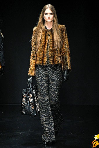 Roberto Cavalli, Fall/Winter 2012. Milan Fashion Week 2012. [Photo by Vittorio Zunino Celotto/Getty Images]