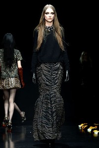 Roberto Cavalli, Fall/Winter 2012. Milan Fashion Week 2012. [Photo by Vittorio Zunino Celotto/Getty Images]