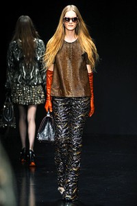 Roberto Cavalli, Fall/Winter 2012. Milan Fashion Week 2012. [Photo by Vittorio Zunino Celotto/Getty Images]