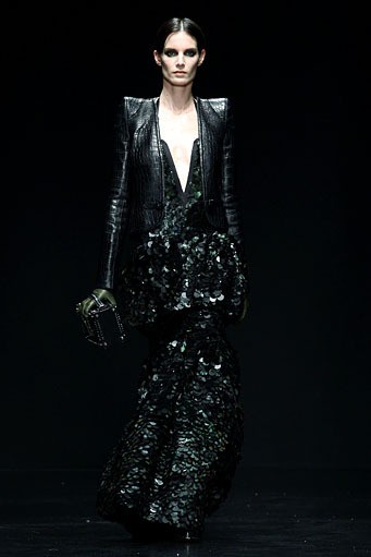 Roberto Cavalli, Fall/Winter 2012. Milan Fashion Week 2012. [Photo by Vittorio Zunino Celotto/Getty Images]