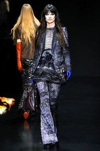 Roberto Cavalli, Fall/Winter 2012. Milan Fashion Week 2012. [Photo by Vittorio Zunino Celotto/Getty Images]