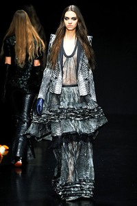 Roberto Cavalli, Fall/Winter 2012. Milan Fashion Week 2012. [Photo by Vittorio Zunino Celotto/Getty Images]