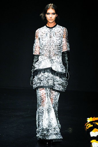 Roberto Cavalli, Fall/Winter 2012. Milan Fashion Week 2012. [Photo by Vittorio Zunino Celotto/Getty Images]