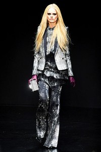 Roberto Cavalli, Fall/Winter 2012. Milan Fashion Week 2012. [Photo by Vittorio Zunino Celotto/Getty Images]