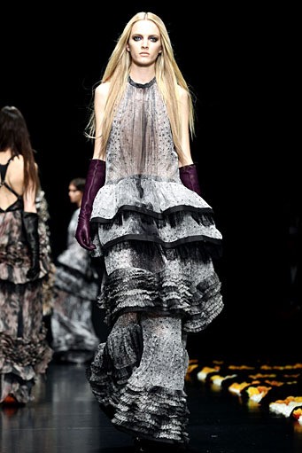Roberto Cavalli, Fall/Winter 2012. Milan Fashion Week 2012. [Photo by Vittorio Zunino Celotto/Getty Images]