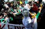 Ada Demo Anti BBM Naik, Jalan Diponegoro Macet
