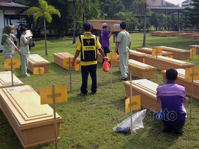 53 Jenazah Imigran Gelap Akan Dimakamkan