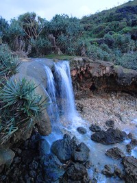 Air Terjun tepi pantai Air Terjun tepi pantai