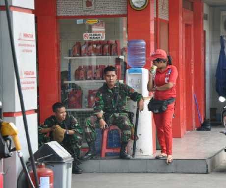 1.531 Polisi Kawal Demo BBM di Makassar