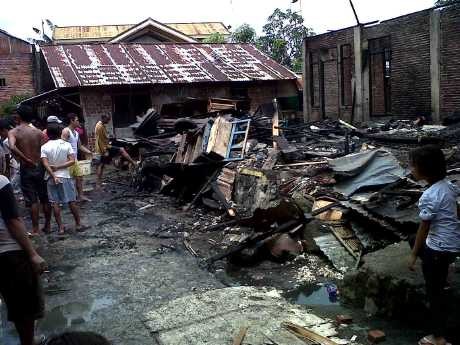 Ayah Bakar Rumah di Manado Karena Kecewa kepada Anak