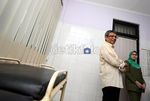 Cawagub Didik Tengok Puskemas Benhil Jakarta