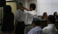 Selain Budi Santoso, sejumlah saksi lainnya juga memberikan keterangan. Ramses/detikcom.