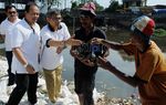 Hidayat-Didik Mulai Kampanye di Kali Krukut