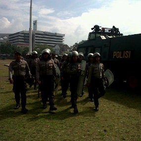 Polisi Bakal Tindak Tegas Pedemo BBM yang Anarkis