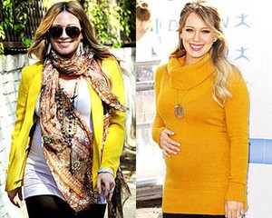 Bergaya Casual Saat Hamil Ala Hilary Duff