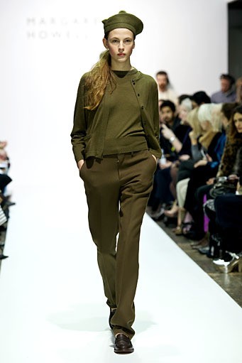 Margaret Howell, Fall/Winter 2012. London Fashion Week 2012. [Photo by Ian Gavan/Getty Images]
